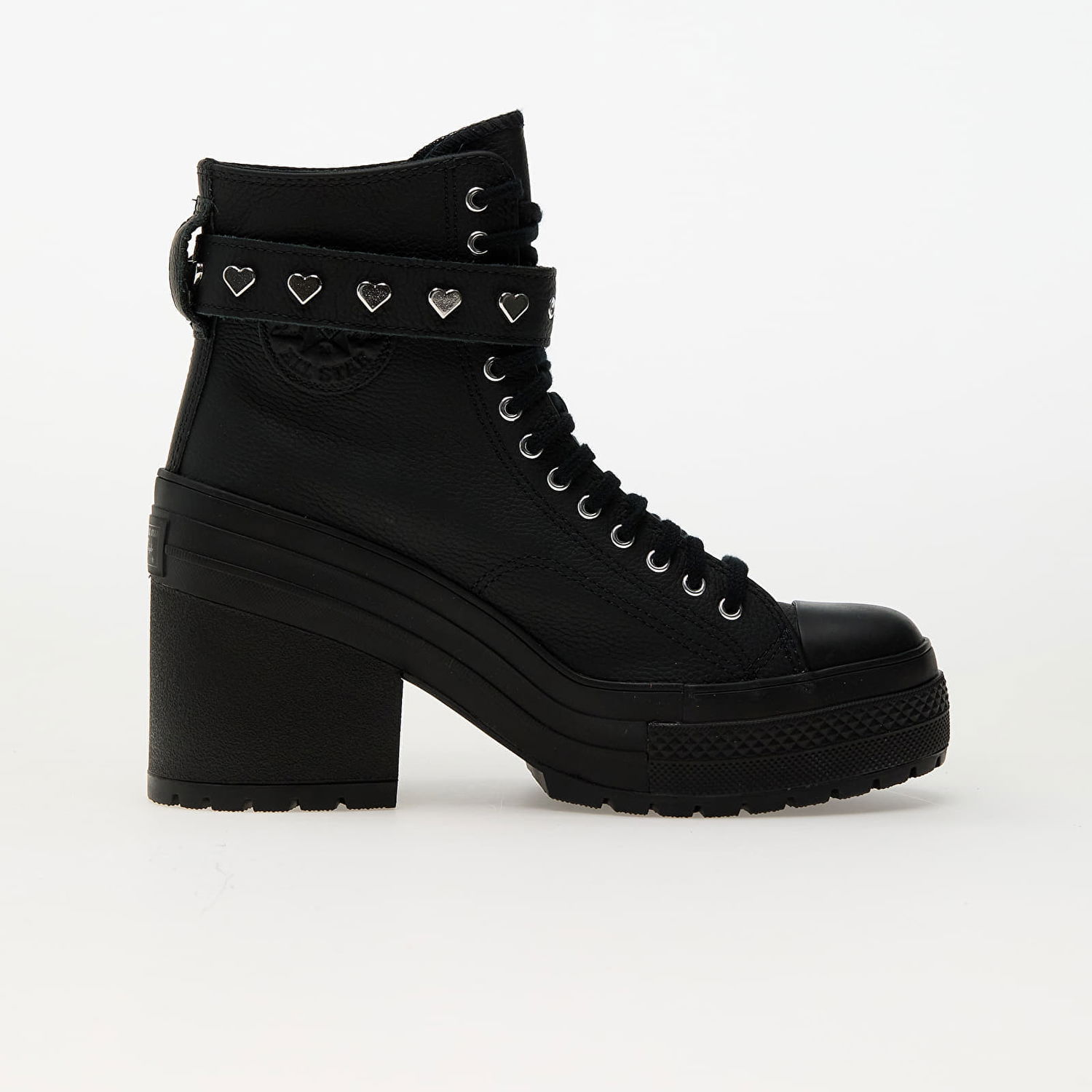 Кросівки та взуття Converse Chuck 70 De Luxe Heel Platform чорний | A10634C, 1