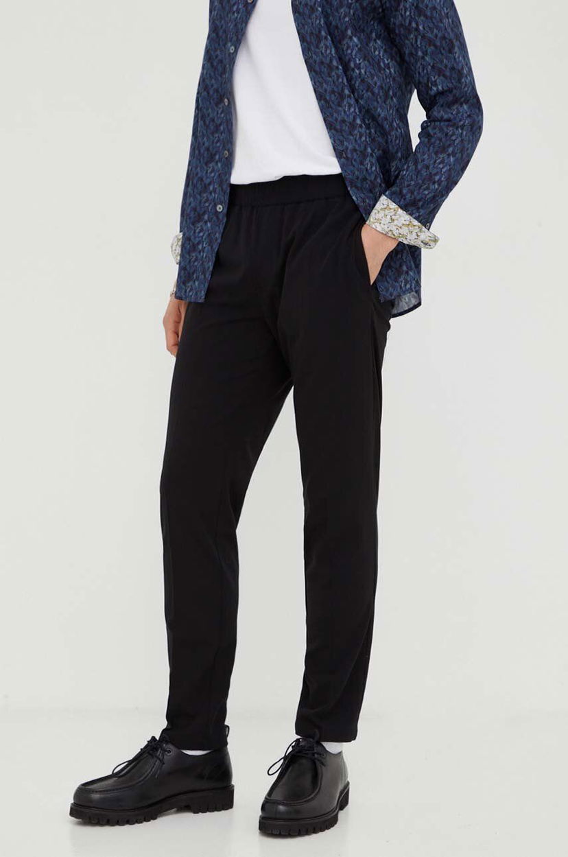 Штани Samsoe Samsoe Samsoe Samsoe Slim Fit Pants чорний | M20300059