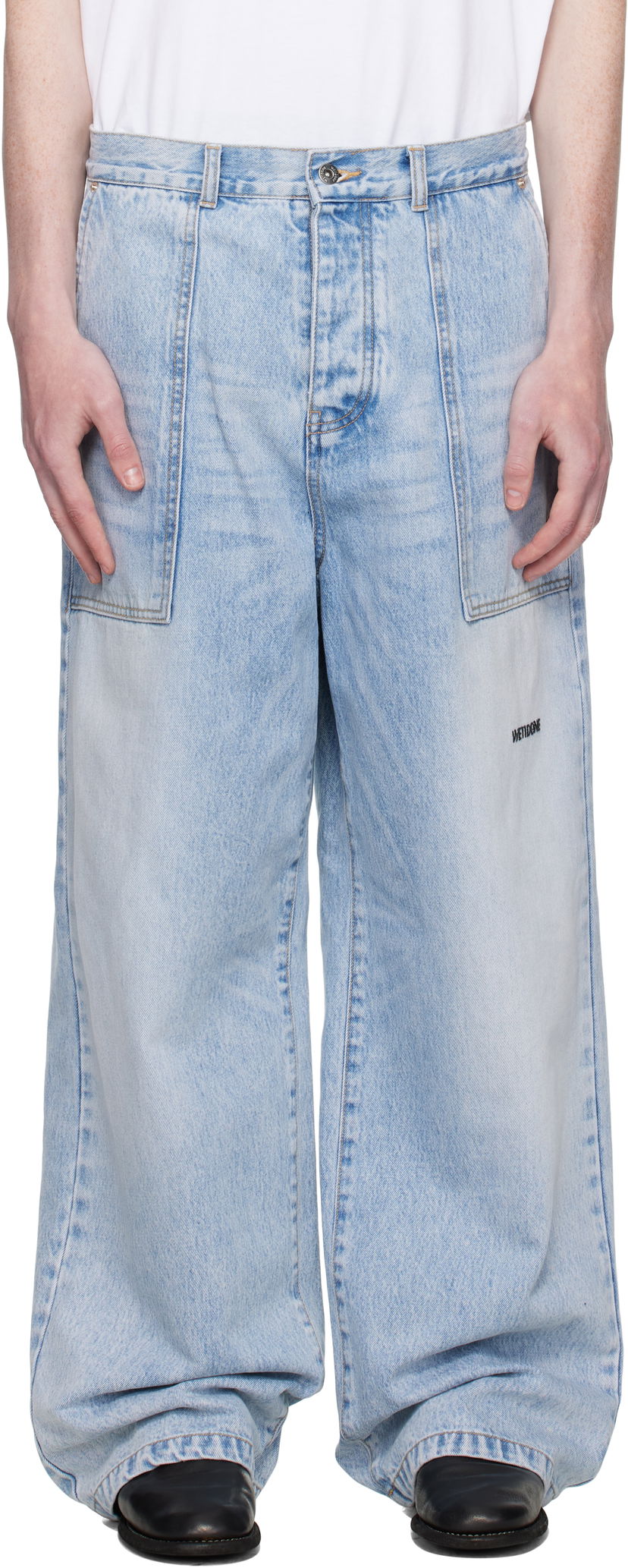Джинси We11done We11done Carpenter Jeans Синій | WD-DP2-25-343-M-SK