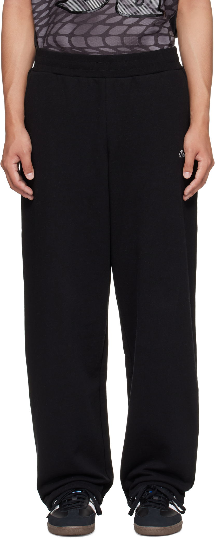 Спортивні штани Dime Dime Cursive Small Logo Sweatpants чорний | DIMEFA2546BLK