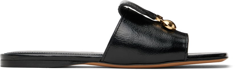 Аксесуари Marni Marni Trunkaroo Leather Sandals чорний | SAMS024000 P8287