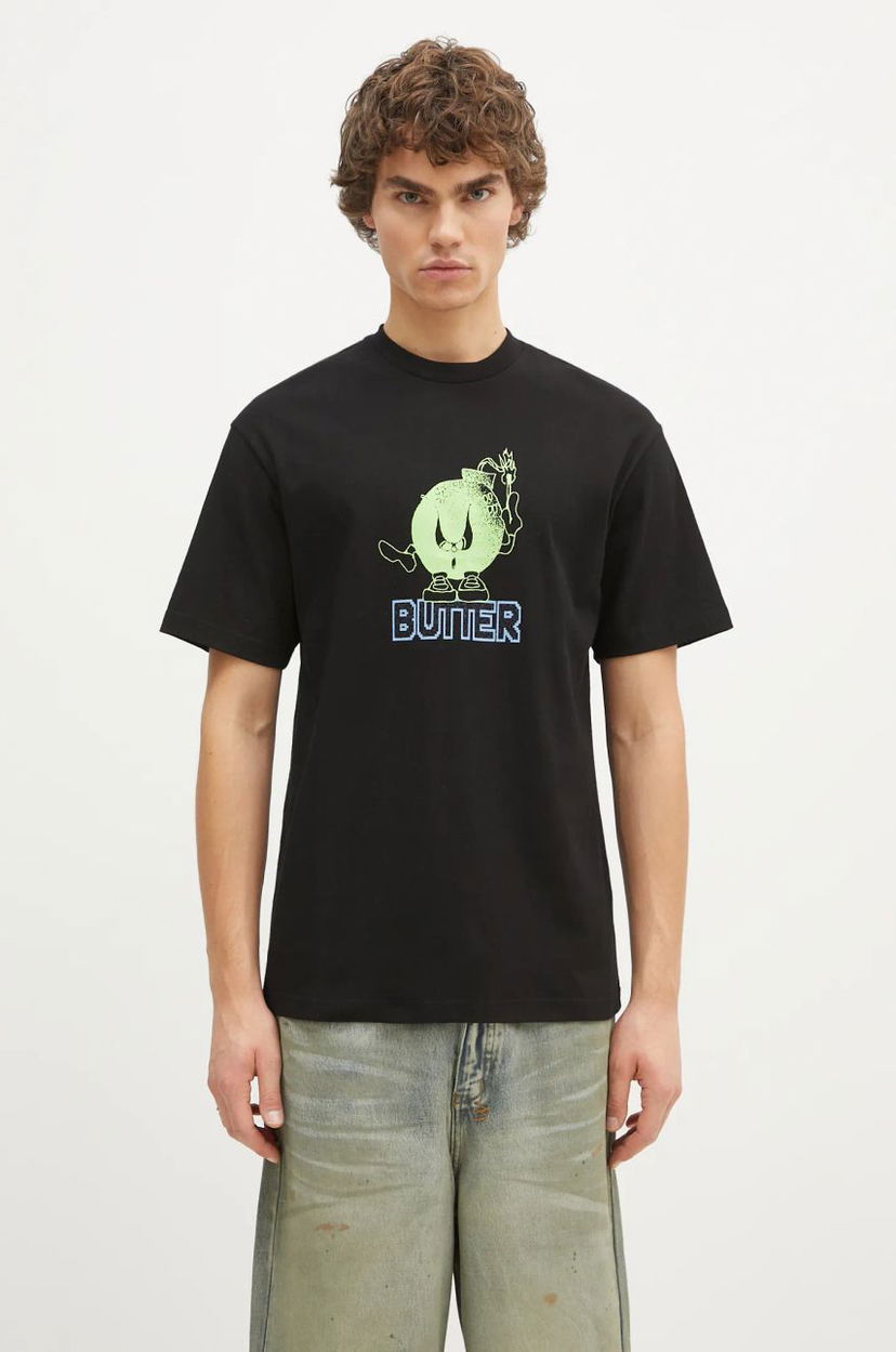 Футболка Butter Goods Black Graphic T-Shirt чорний | BG243100