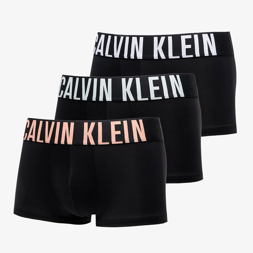 Боксери CALVIN KLEIN Low Rise Microfiber Stretch Trunk 3-Pack Black чорний | 000NB3611A VVN