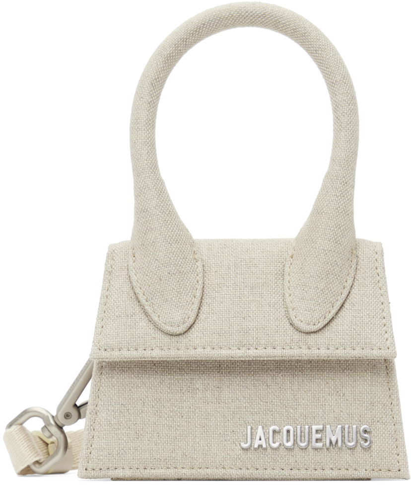 Сумочка Jacquemus Le Papier Le Chiquito Mini Top Handle Bag бежевий | 22H216BA001-3071