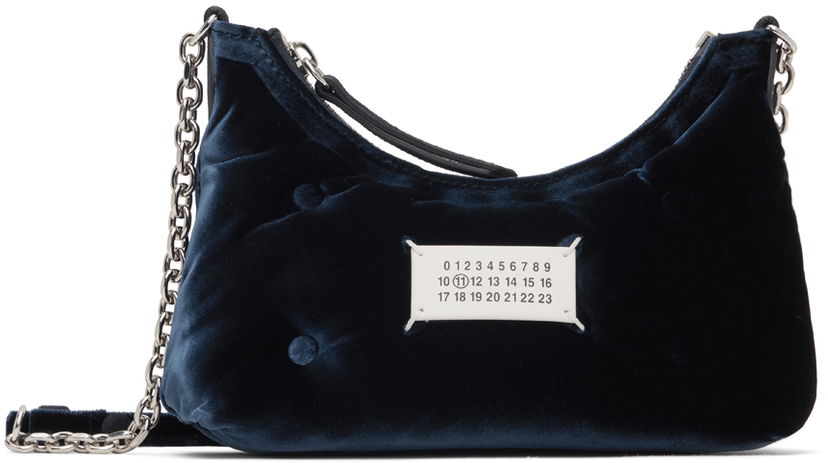 Сумка Maison Margiela Glam Slam Micro Bag темно-синій | SB1WG0021 P6426