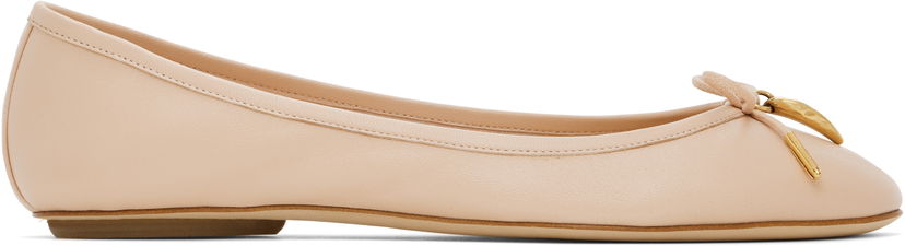 Кросівки та взуття CHLOÉ Iris Ballerina Flats бежевий | CHC25S08HQN