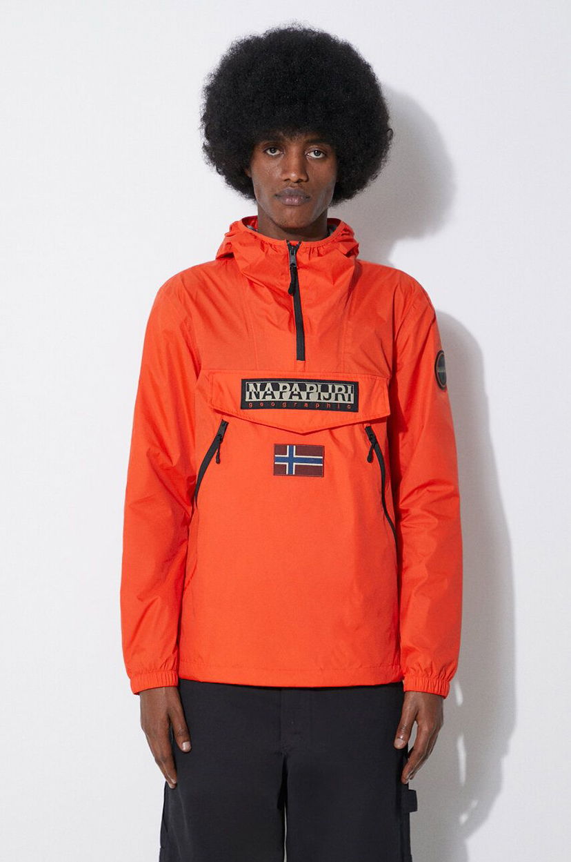 Вітровка Napapijri Napapijri Rainforest Wb Pkt V2 Anorak Jacket Помаранчевий | NP0A4HX6A631
