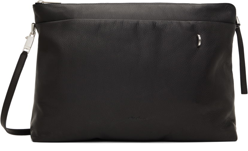 Сумочка Rick Owens Rick Owens Hollywood Big Adri Leather Pouch чорний | RA01E0626 LCN