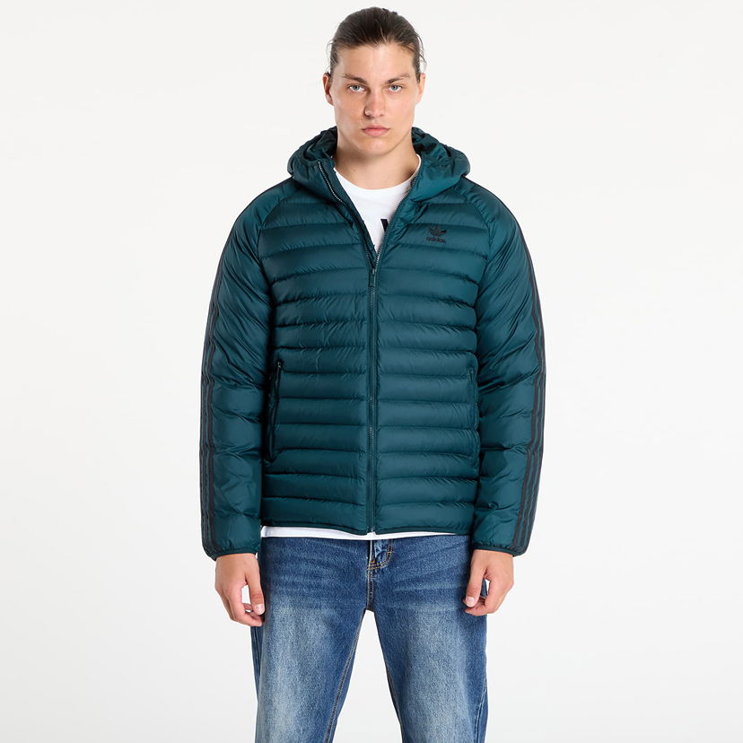 Пуховик adidas Originals Adidas Synthetic Hooded Jacket Зелений | JX4116