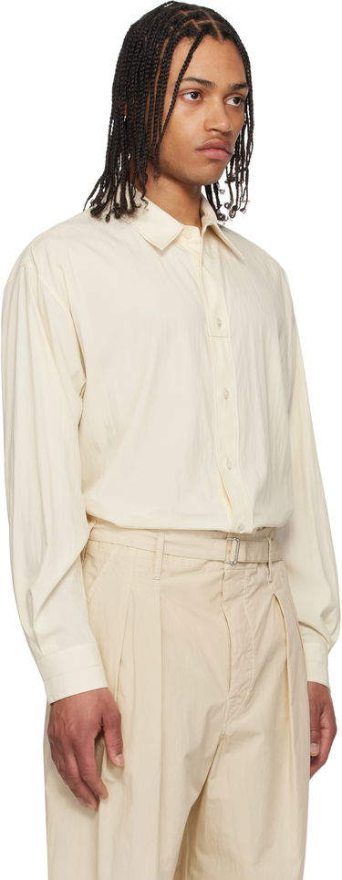Сорочка LEMAIRE Lemaire Loop Button-Up Shirt бежевий | SH1169 LF1370, 1