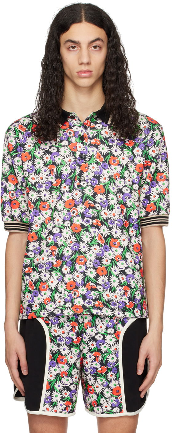Сорочка поло Anna Sui Anna Sui Daisies Polo Різнокольоровий | M1023A21