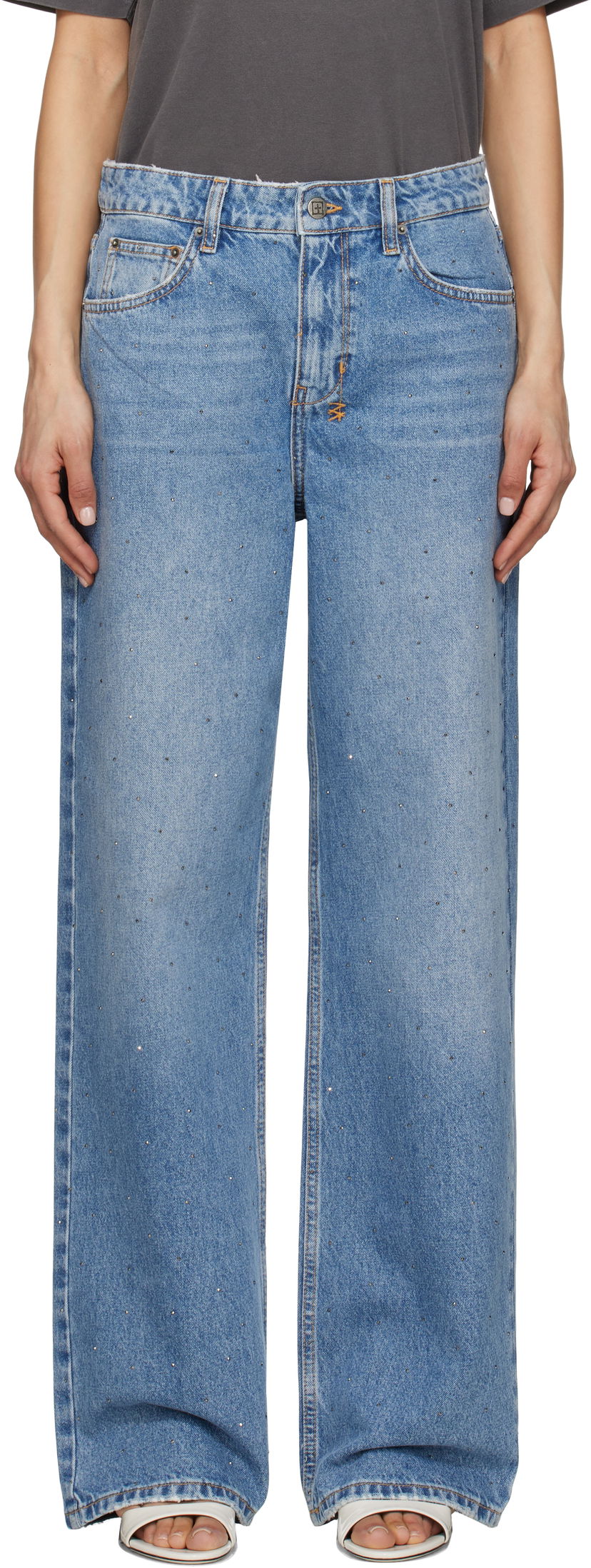 Джинси Ksubi Ksubi Low Rider Krystal Komet Jeans Синій | WSP25DJ011