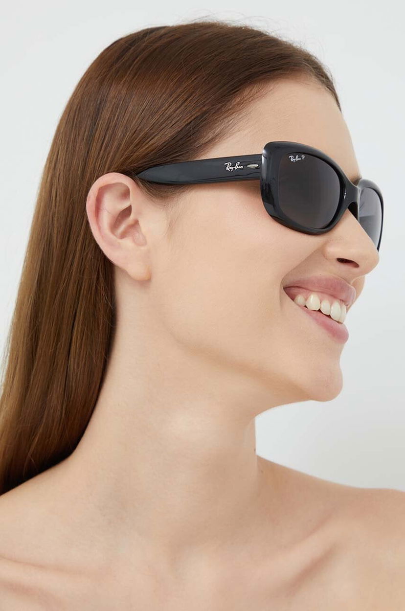 Сонцезахисні окуляри Ray-Ban Ray-Ban JACKIE OHH Sunglasses чорний | 0RB4101.58.601.T3