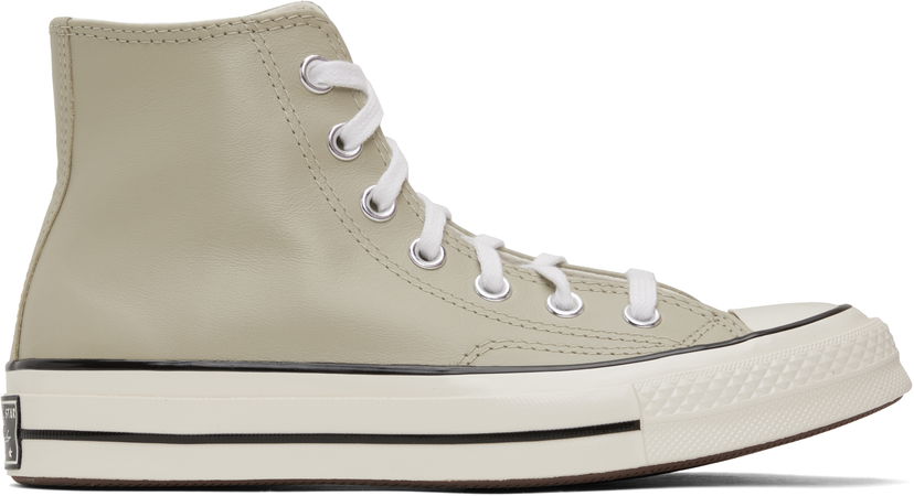 Одяг Converse Chuck 70 Leather High Top Зелений | A10549C