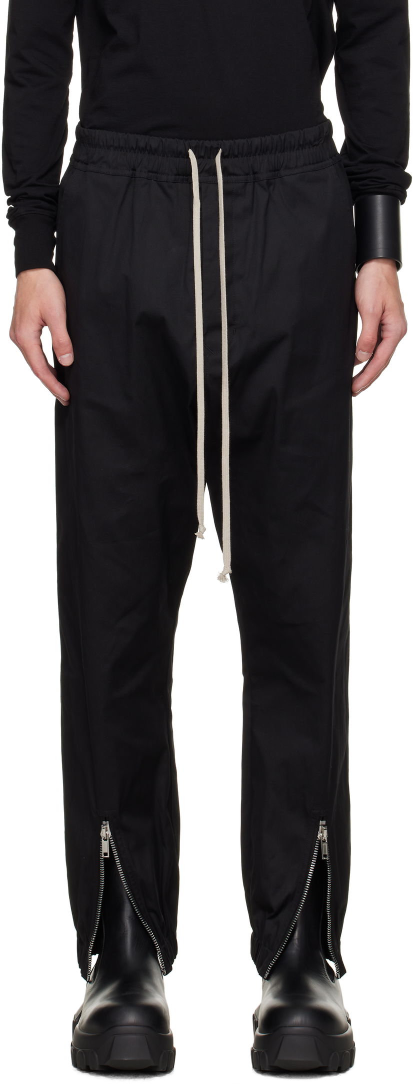 Спортивні штани Rick Owens Rick Owens Concordians Tecuatl Track Pants чорний | RU02E1331 TE