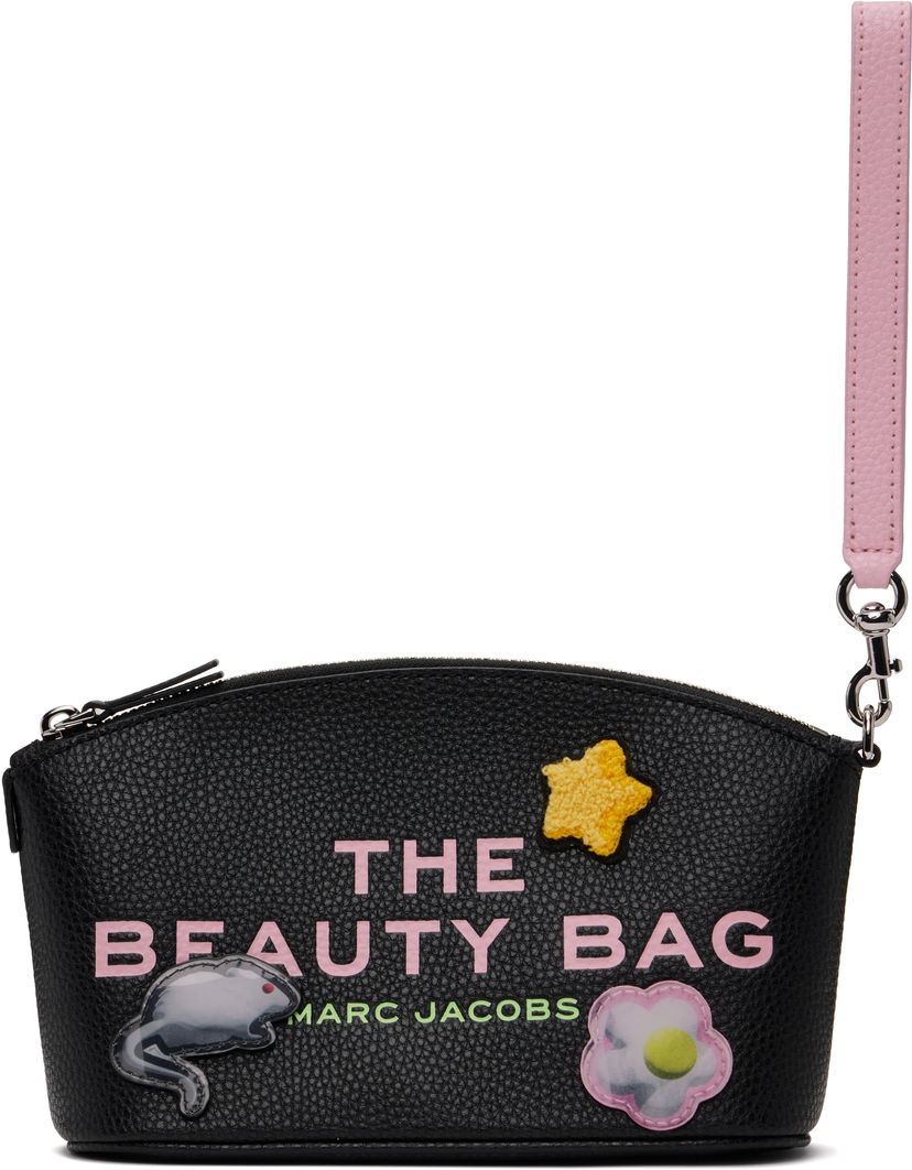 Сумочка Marc Jacobs Marc Jacobs 'The Sticker Patch' Cosmetic Pouch чорний | 2S5SCP003S01