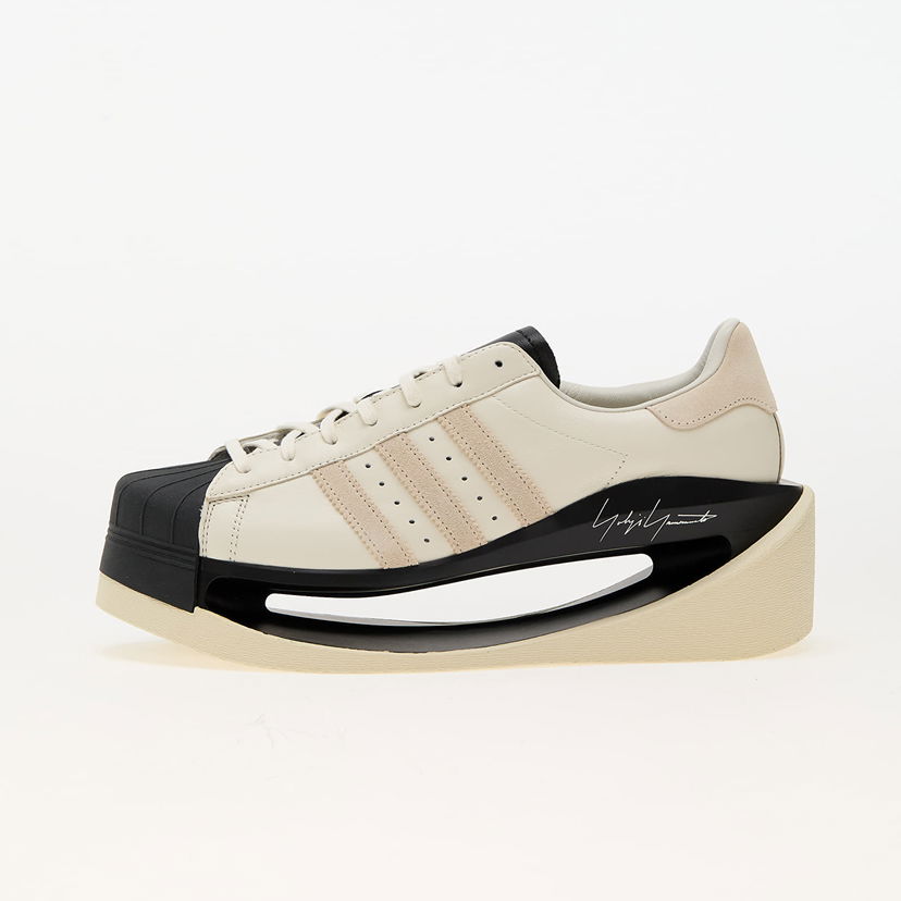 Кросівки та взуття Y-3 Gendo Superstar Off-White/ Aluminium/ Black бежевий | IF2030