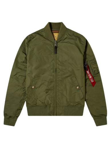 Куртка Alpha Industries MA-1 TT Jacket Зелений | 191103-257