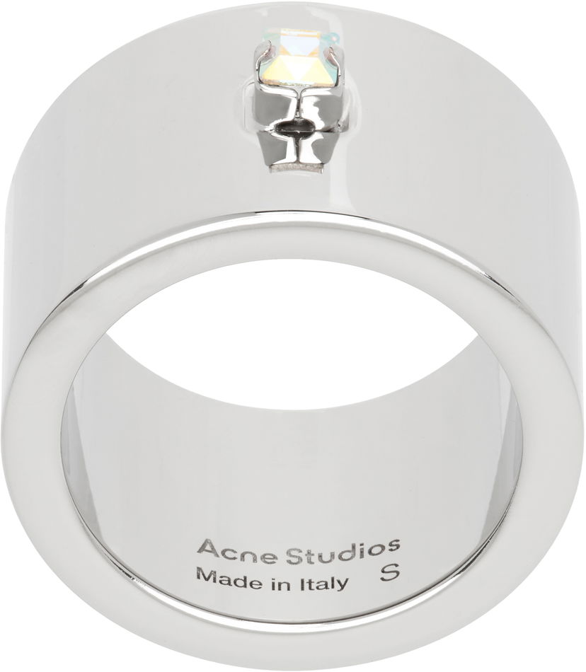 Кільце Acne Studios Acne Studios Crystal Ring Металік | C50458-
