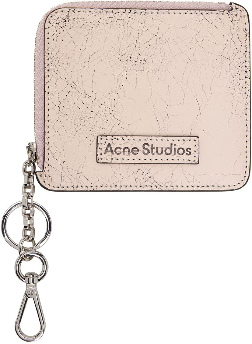 Гаманець Acne Studios Zip Leather Wallet Рожевий | CG0242-