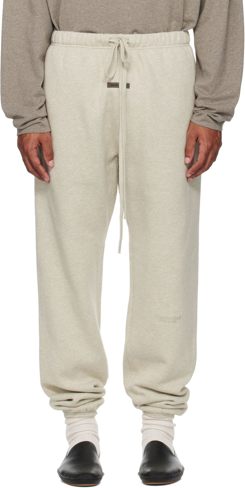 Спортивні штани Fear of God Fear of God ESSENTIALS Vintage Fleece Sweatpants бежевий | 130SP258042F