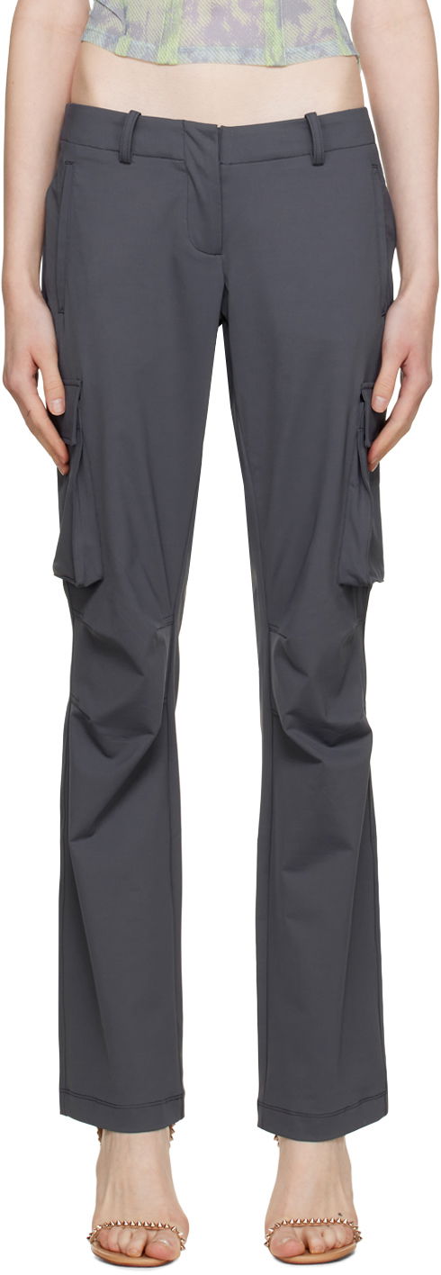 Штани карго Miaou Miaou Raven Cargo Pants Сірий | 1019PTCHL