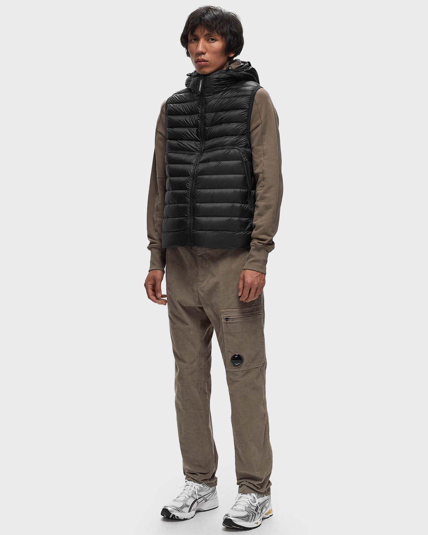 Жилет C.P. Company D.D. SHELL GOGGLE DOWN VEST чорний | 17CMOW074A006099A-999, 1