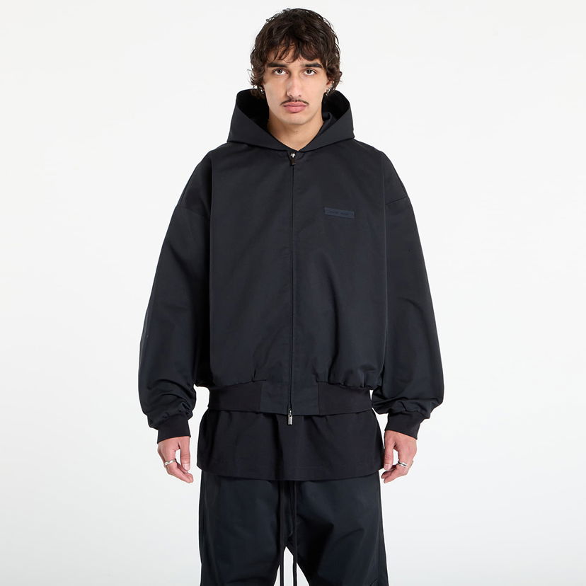 Світшоти Fear of God Fear of God Essentials Poly Cotton Twill Hoodie чорний | 202SP258020F-861
