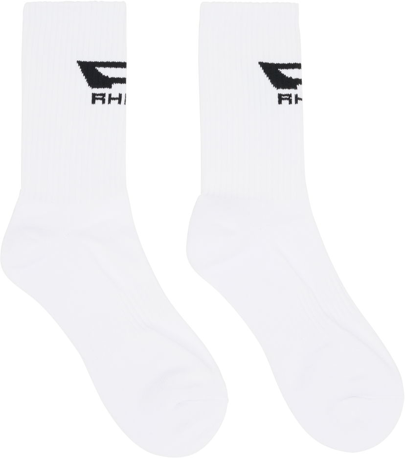 Шкарпетки Rhude Rhude Campione Socks білий | RHPF25SO04750