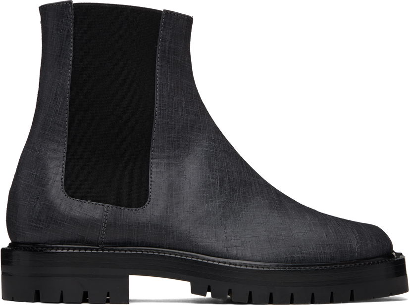 Кросівки та взуття Maison Margiela Maison Margiela Tabi County Chelsea Boots чорний | S57WU0275 P8157