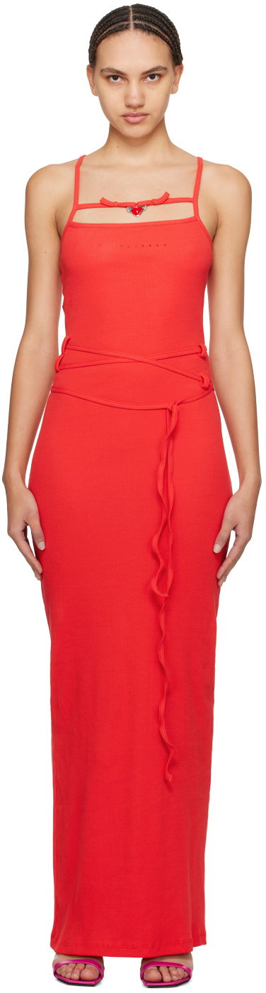 плаття Ottolinger Ottolinger Charmed Maxi Dress Червоний | 407902