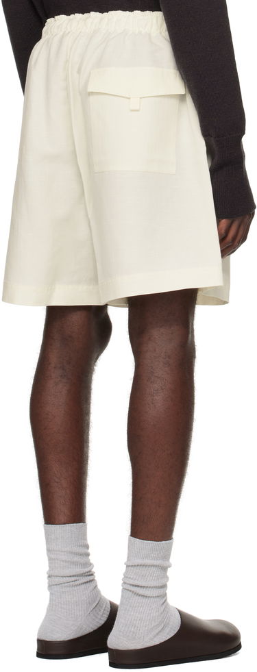Шорти Studio Nicholson Starboard Drawstring Shorts білий | STARBOARD SNM - 1369, 2