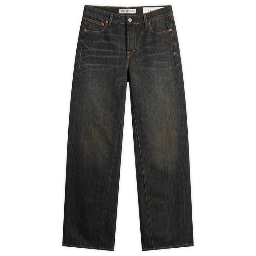 Джинси OUR LEGACY Our Legacy Treble Cut Baggy Jeans 24" Синій | W4255TC