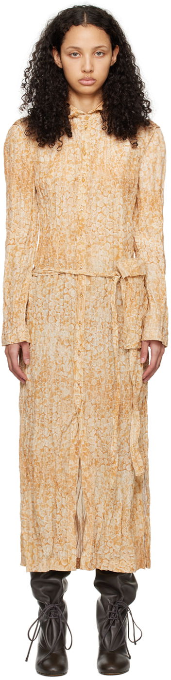 плаття LEMAIRE Lemaire Atelier la Folie Edition Midi Dress бежевий | DR1064 LF1261
