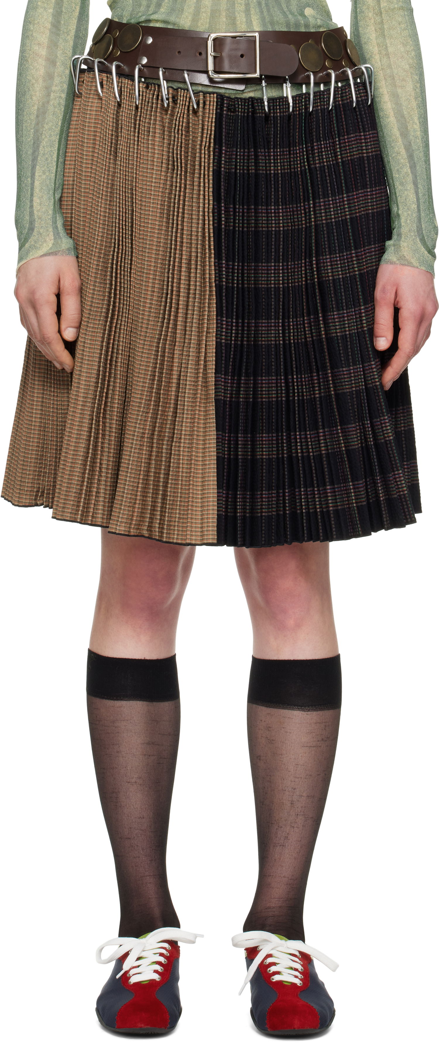 Спідниця Chopova Lowena Chopova Lowena Thunder Carabiner Midi Skirt Різнокольоровий | 3238, 0