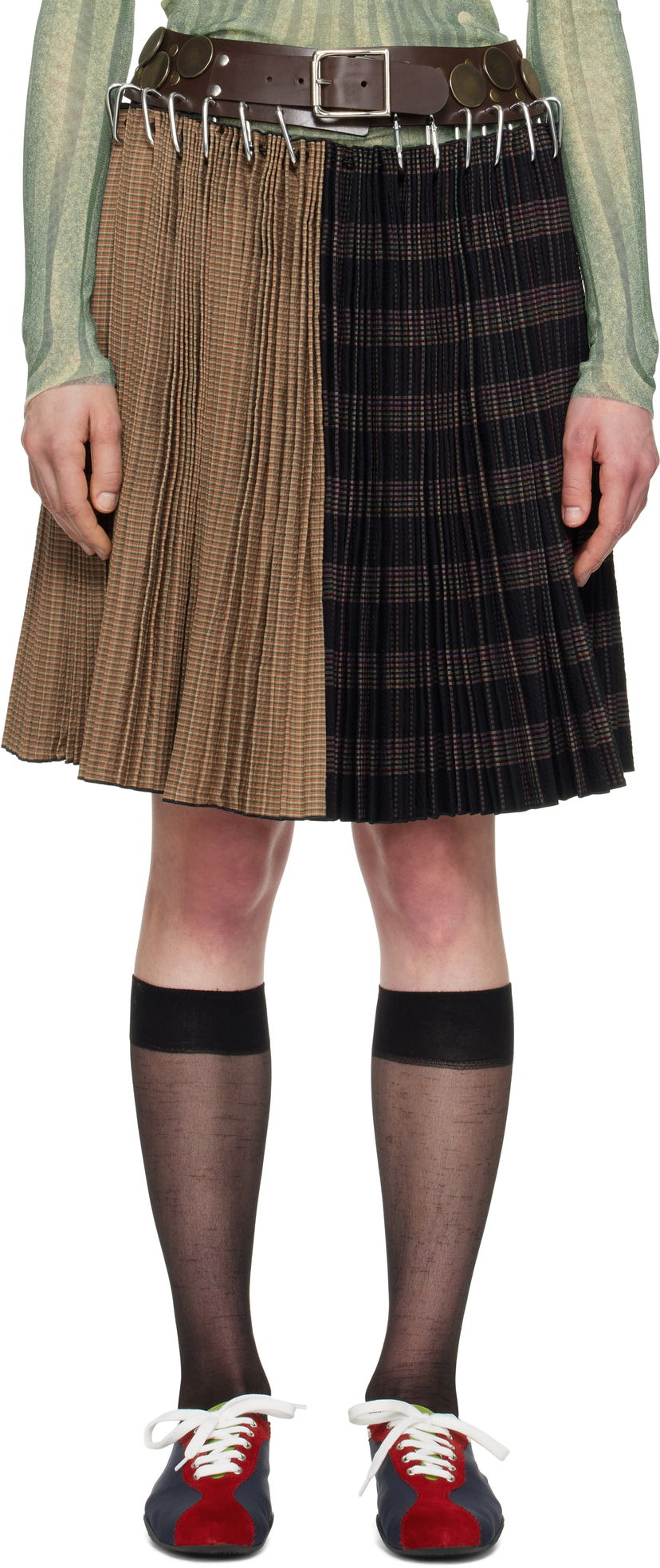 Спідниця Chopova Lowena Chopova Lowena Thunder Carabiner Midi Skirt Різнокольоровий | 3238