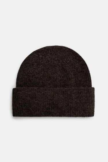 Капелюх Samsoe Samsoe Beanie Коричневий | F16407300, 0