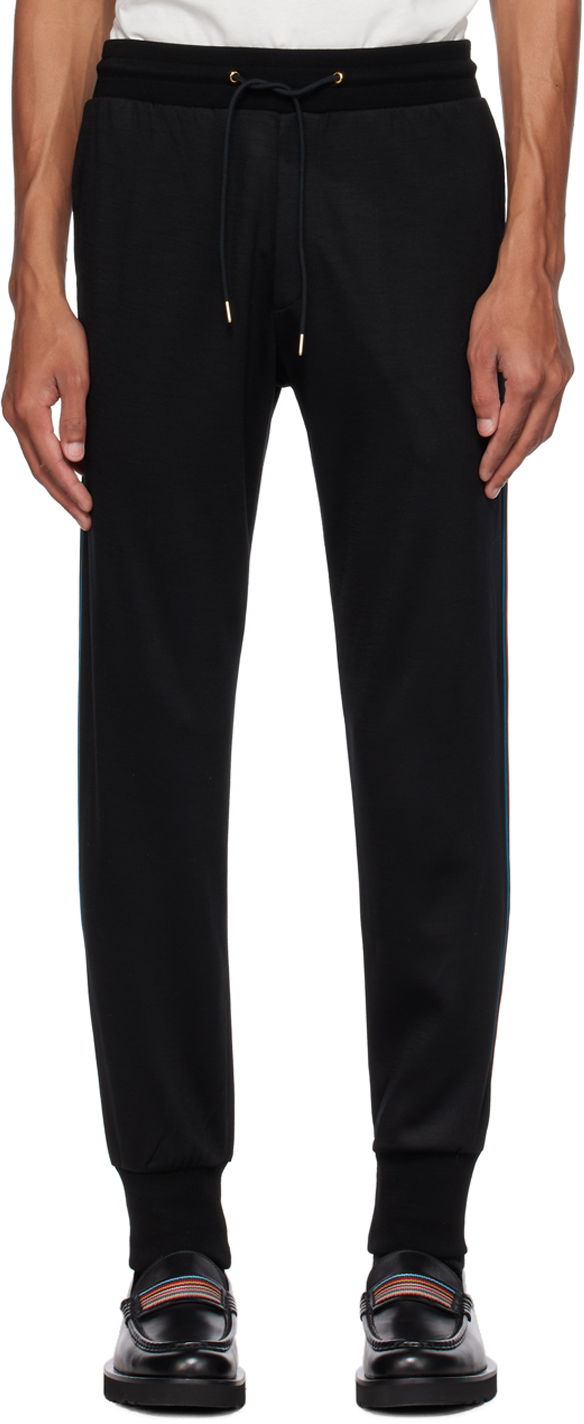 Спортивні штани Paul Smith Paul Smith Stripe Sweatpants чорний | M1R-299S-H00035