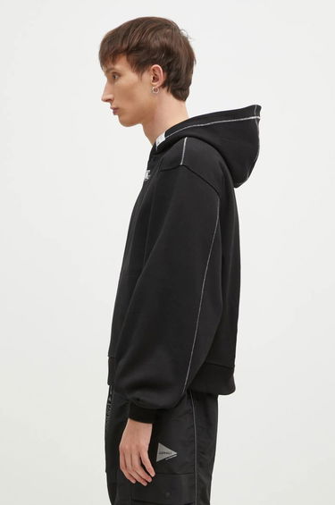 Світшоти ADER ERROR Black Smooth Hoodie чорний | BN01SSHD0102, 1
