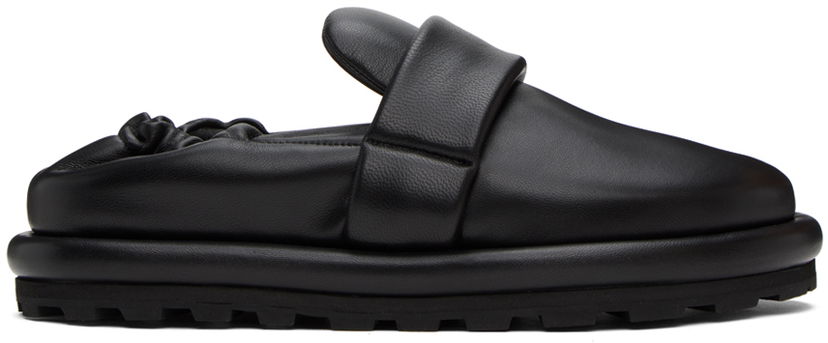 Одяг Jil Sander Jil Sander Strap Sabot Loafers чорний | J33WP0022_P5810