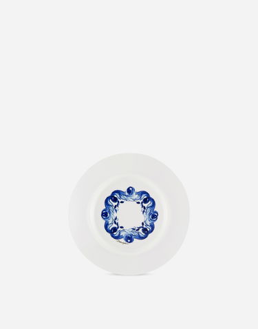 Домашній декор Dolce & Gabbana Set Of 2 Floral-Print Bread Plates Синій | TC0S02TCA41UB007, 1