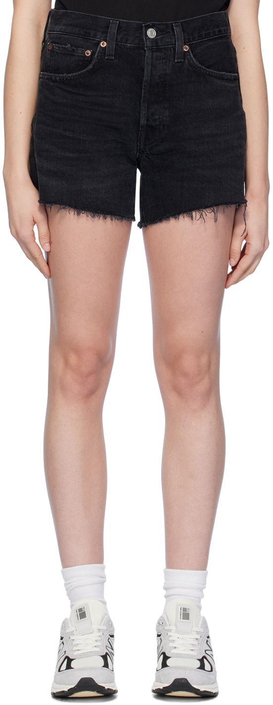 Шорти AGOLDE Parker Denim Shorts чорний | A9010C-1157