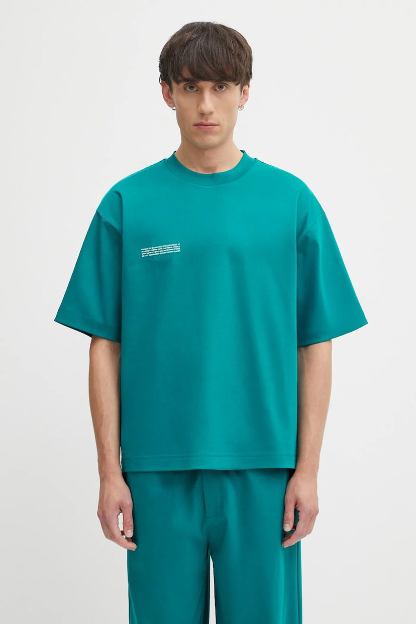 Футболка PANGAIA Pangaia DNA Oversized T-Shirt Зелений | 10002572