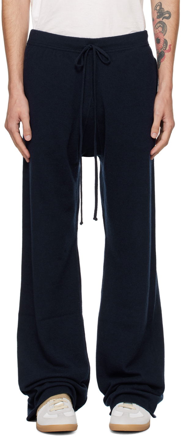 Спортивні штани Maison Margiela Navy Drawstring Sweatpants чорний | S50KA0649 M13060