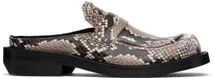 Одяг ADER ERROR ADER error Curve MU02 Slip-On Loafers Сірий | BLASSS202MU