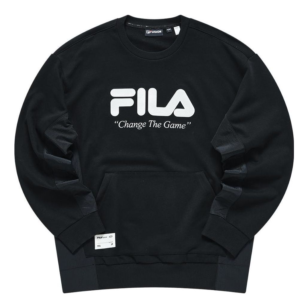 Світшоти FILA Fusion Change The Game Logo Sweatshirt чорний | T11M311211F-BK, 0