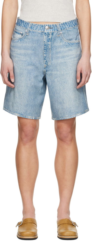 Шорти rag & bone rag & bone Miramar Ponte McKenna Shorts Синій | WCW25S9001PT01, 0