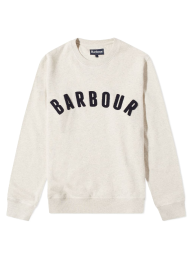Світшоти Barbour Prep Logo Crew Sweatshirt білий | MOL0101BE54