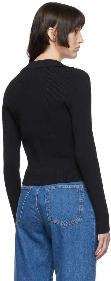 Cветр rag & bone Rag & Bone Knit Cardigan чорний | WAS22P044LD44, 2