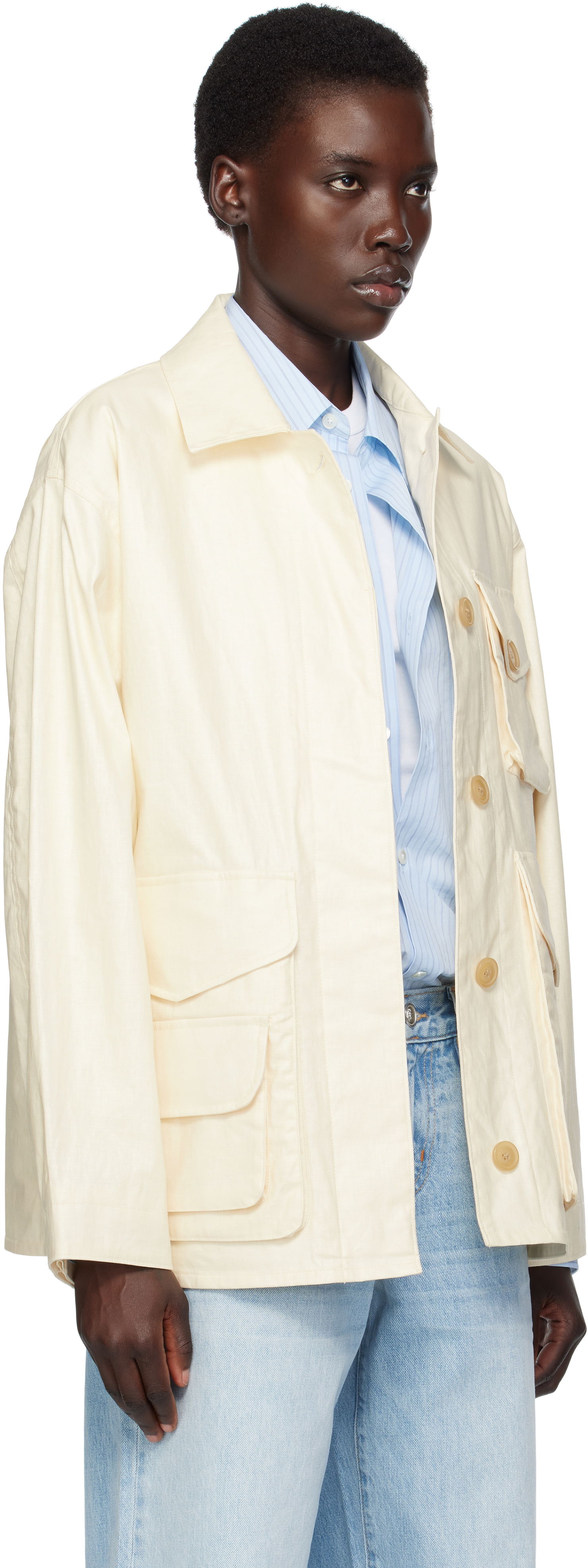 Куртка rag & bone Rag & Bone Aston Field Jacket бежевий | WAW25P20094709, 1